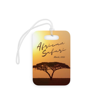 African Safari GO Babes Luggage Tag – Limited Edition