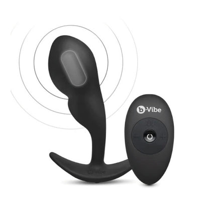 Remote control vibrating anal plug for submissive men, designed for obedience training and pleasure control in a female-led relationship.